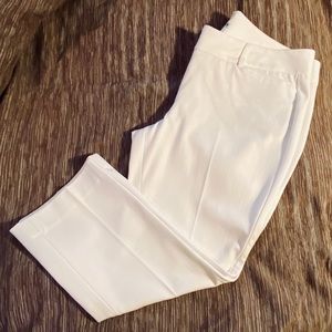 Women’s Express Dressy Crop Pants White Size 10